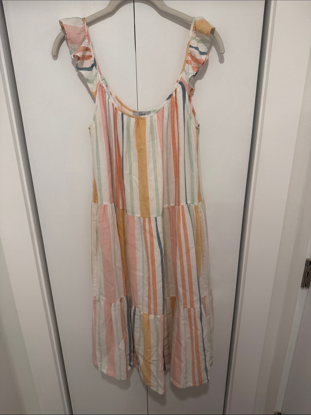 Rails Striped Sundress - Pastel Multi